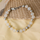 Moonstone silver bracelet